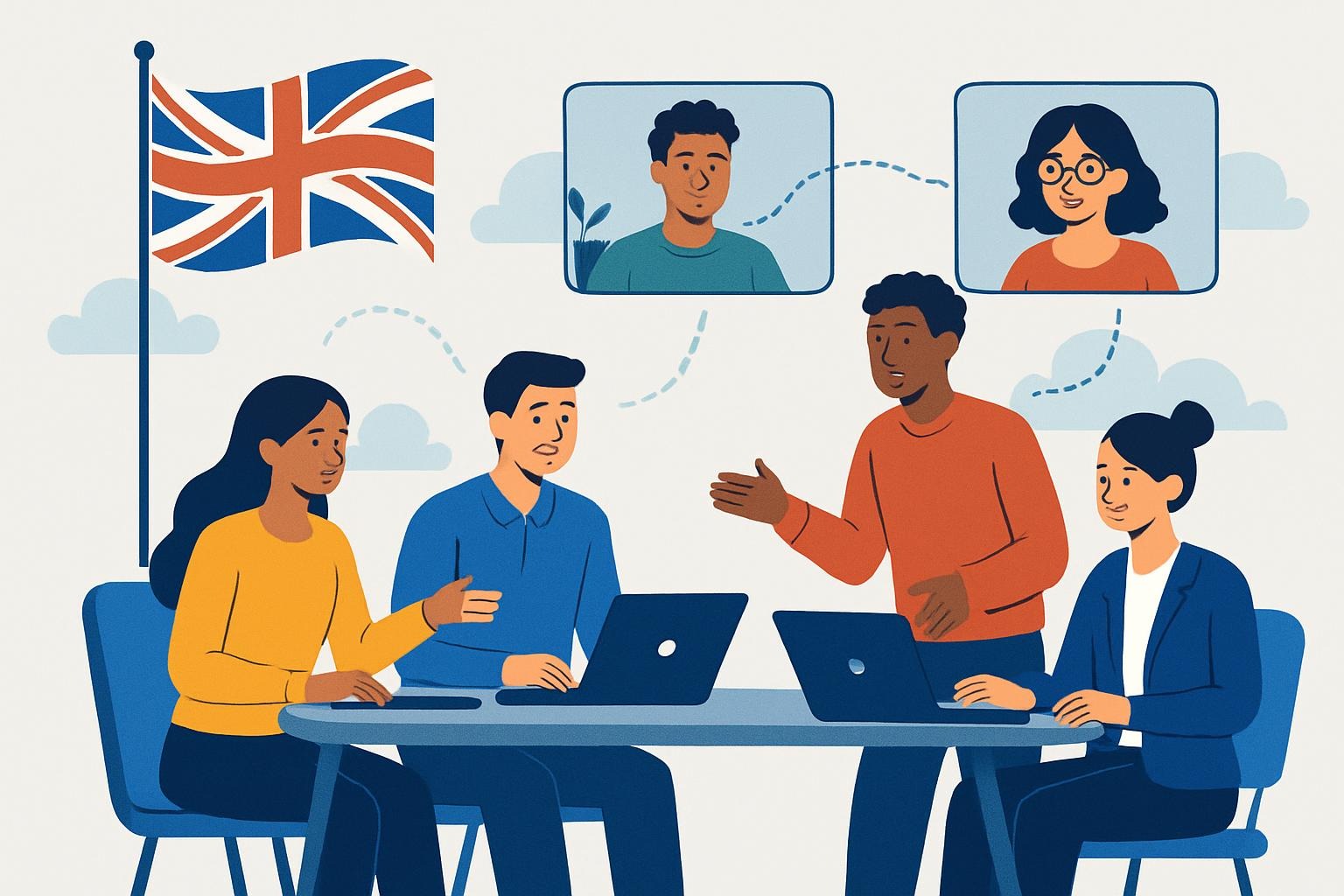 remote outsourcing companies for UK SMEs startups providing scalable remote teams