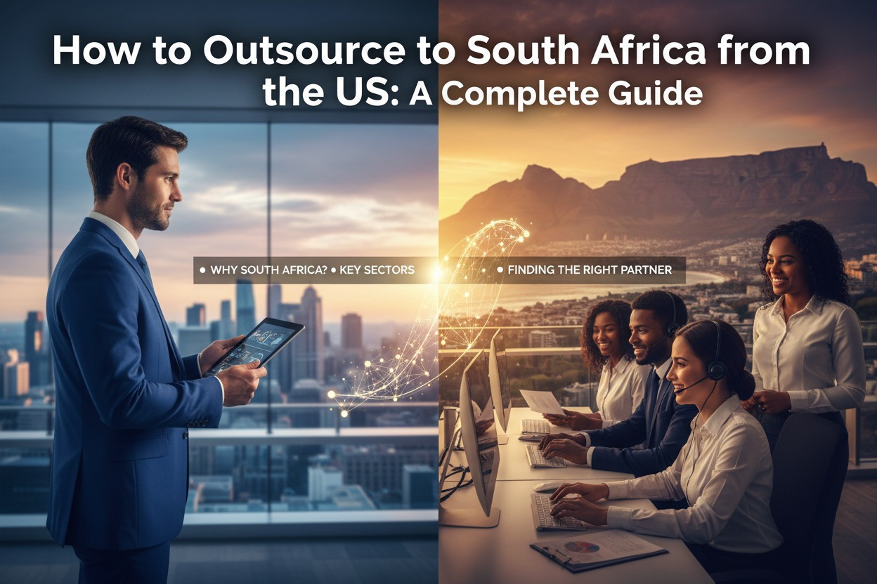 US company outsourcing work to South Africa from the US remote team 